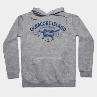 Ocracoke Island, NC Beach Knot Summer Vacation Hoodie